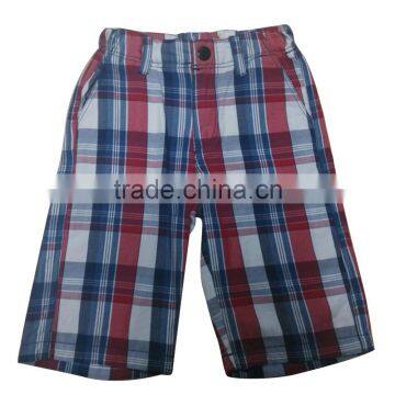 fashion yarn dye short pant for kids