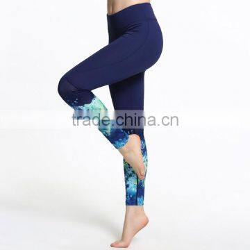Top Sell Compression Women Wicking Breathable Yoga Pants Leggings photo-3