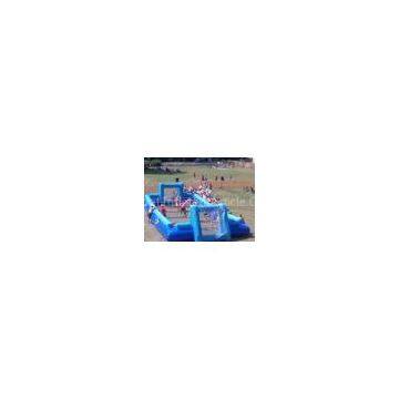 OEM or ODM Inflatable Sports Games Commercial grade 0.55mm PVC tarpaulin