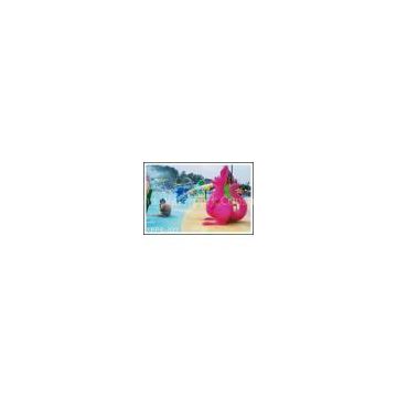 Kangaroo Water Sprayground Aqua Play, Water Playground Spray Equipment Customized