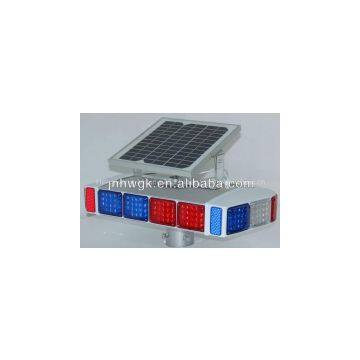 solar led solar powered traffic warning lights