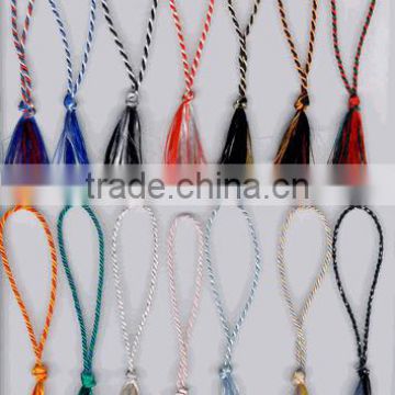 bookmark colorful mini tassels