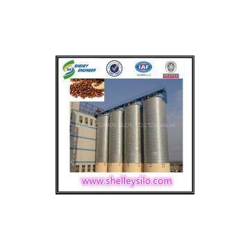 Assembly Grain Storage Silos discharge
