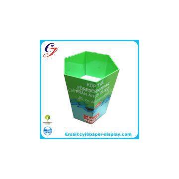 Customized cardboard dump bin