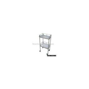 2 Layers apparatus cart,hospital trolley,trolley cart
