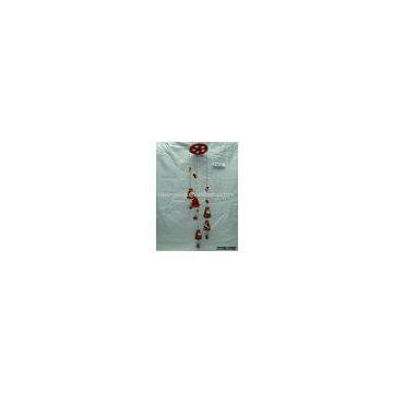 ceramic snowman windbell, Christmas, snowmen with presents, home decoration