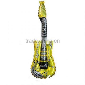 music theme guitar aluminium foil balloon