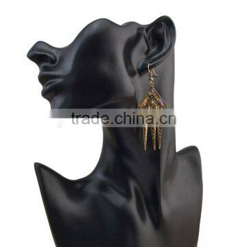 XP-TE-2155 Factory Price Stud Dangle Lady Seed Bead Tassel Earring photo-3