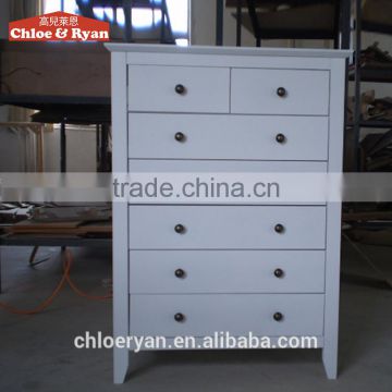 Wholesale 2016 Eco-friendly Panel Wooden Drawer Chest