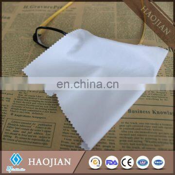 cheap price sublimation blank glass wiping cloth 100% poly