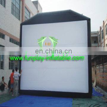 0.55mmPVC outdoor inflatable screen/inflatable movie screen