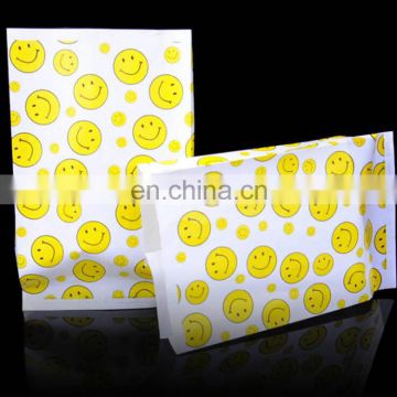 Food Grade Colorful Printing Heat Sealing Greaseproof Paper Bags Braking Paper Bag