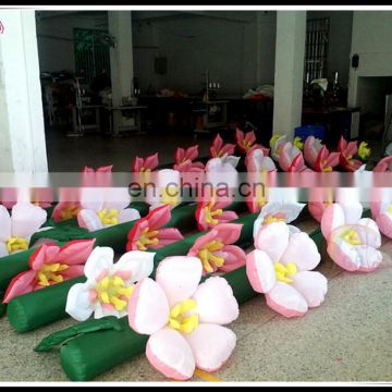 Wholesale Wedding Inflatable Flower Chain Decoration LED Light Flower Wedding