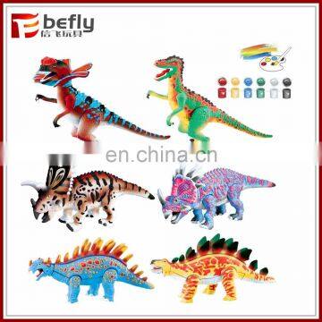 wholesale diy educational building block dinosaur coloring toy