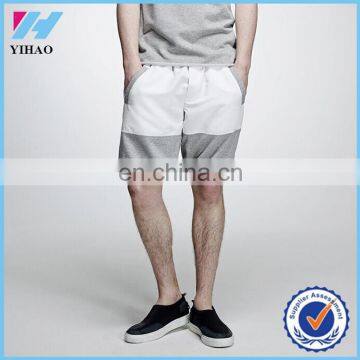 Yihao High Quality Custom Men Wear Gym Running Shorts Contrast Color Shorts For Men