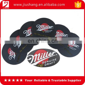 Cheap soft pvc beer coaster with logo