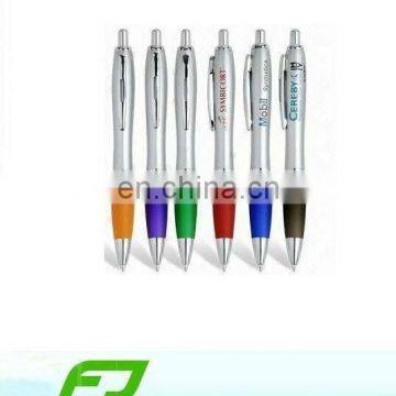 Promotional rubber touch pen plastic