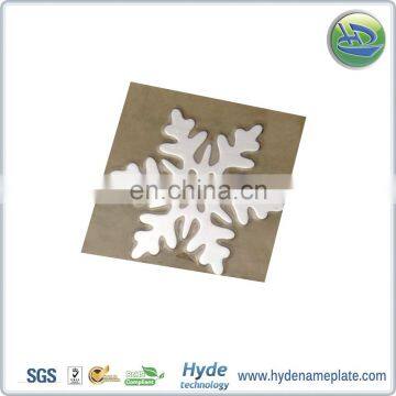 Embossed Customized Metal 3d Raised Sticker