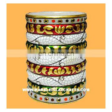 Marble Gold painting Planter Promotional Gifts