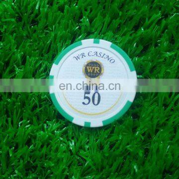 Customized Printing Casino Chip / Printing Stickers Poker Chip Ball Markers photo-2
