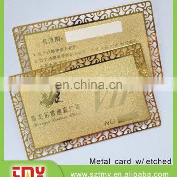 86*54*0.3mm Aluminum/ Stainless Steel Metal Business Card ,embossed Metal Cards photo-6