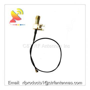 RF coaxial cable RG1.13 SMA female connector to U.FL RF connector coaxial cable assembly 150mm length