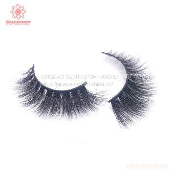 Black/Brown Color and Synthetic Hair Material 5D Faux Mink Eyelashes