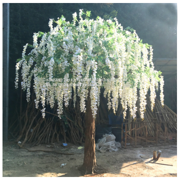 china supplier manufacture artificial wisteria trees