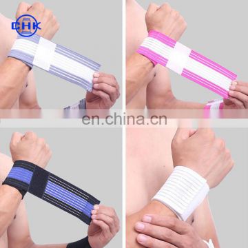 Sports elastic breathable anti-sprain wrist support bracer bandage