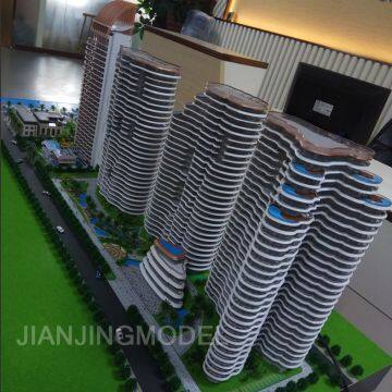 Hot Sale Architectura Model Used for Real Estate High Quality Handmade Craft 3D Architectural Model photo-3