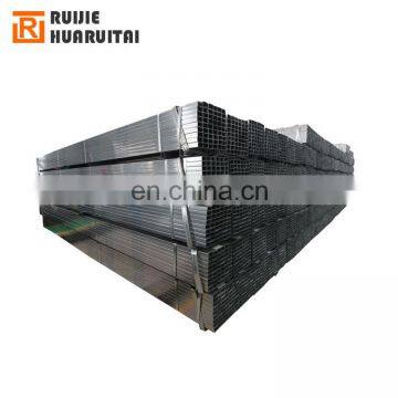 Galvanized square hollow section, weight ms welded square pipe, welded erw square steel pipe