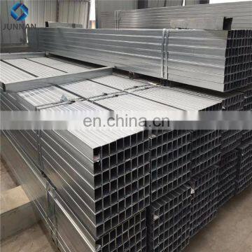 Hot selling steel pipe galvanized rectangle tube square pipe hot dip hollow section