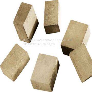 Diamond Segments for Marble Travertine Sandstone Block Cutting