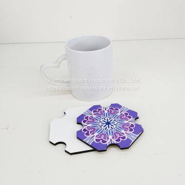 Eco-friendly Wooden Sublimation Printing Coasters photo-5