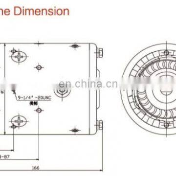 Carbon Brush Electric dc 12V Motor for Forklift photo-2