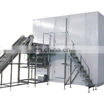 High efficiency  industrial refrigerator iqf freezer fluidized quick-freeze machine