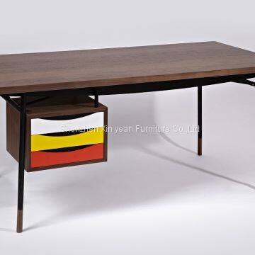 Home office furniture sets Finn Juhl Nyhavn Desk mid century furniture writing desk