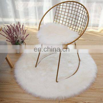 Brand New Long Hair Pile Acrylic Polyester Synthetic Sheepskin Carpets With High Quality photo-7
