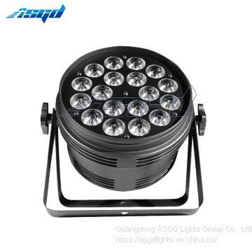 ASGD 18 RGBW Four-in-one Mini LED Par Light Professional Stage Effect Lighting photo-3