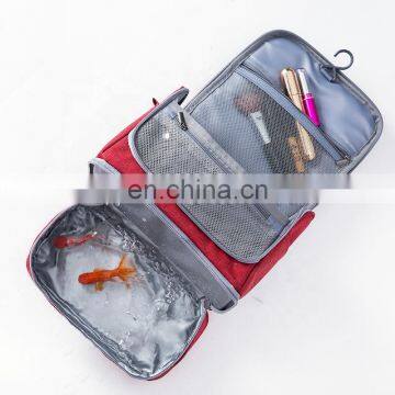 Online Hot Sell Dry Wet Separation Toiletry Bag Double Layer Waterproof Bathroom Organizer Bag For Men photo-5