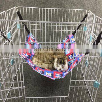 Indoor Canvas Fabric Pet Hanging Cat Hammock Bed for Cage photo-4
