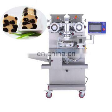 High Quality Automatic encrusting bear biscuit panda cookie forming machine for retail