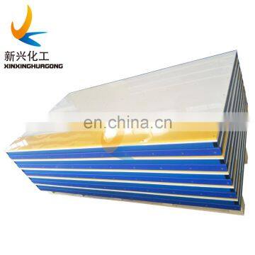 High density polyethylene shooting board / mobile ice skating plate  / ice rink hockey dasher board