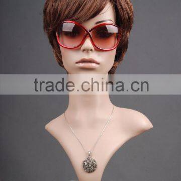 Plastic head mannequin Female Realistic head Model H1051