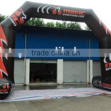 large multicolour inflatable advertising arch custom inflatable arch door