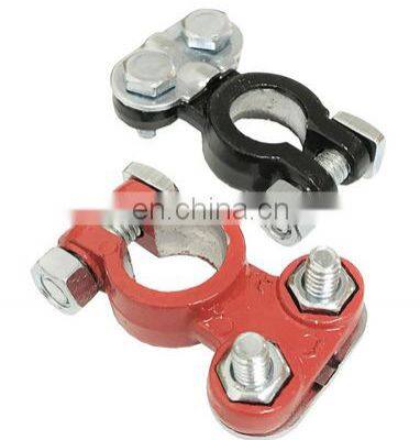 JZ Car Positive And Negative  Battery Terminal Clamp Clips Wire Connectors