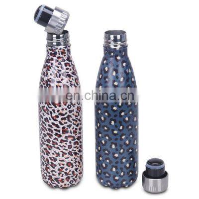 Classic stainless steel double wall vaccum 500ml insulated drinking bottle with custom logo