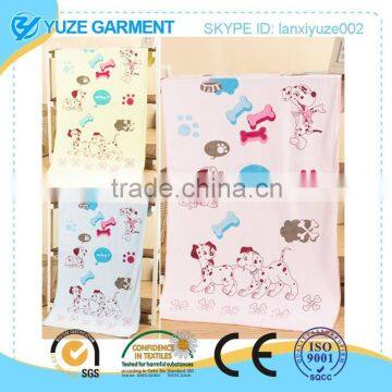 make to order colorful puppy beach towels by factory price