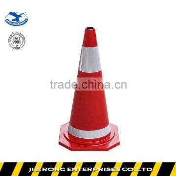 High quality height 70cm Soft Flexible Rubber plastic traffic cone TC202