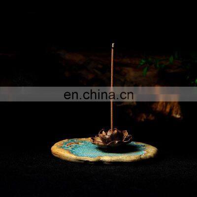 ceramic incense inserted for decoration home or gift